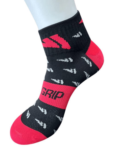 Vj Quarter Crew Socks Performance Grip Mudgear Collaboration Breathable Durable All Terrain Apparel by Vj Shoes North America – Don't Panic Shoes