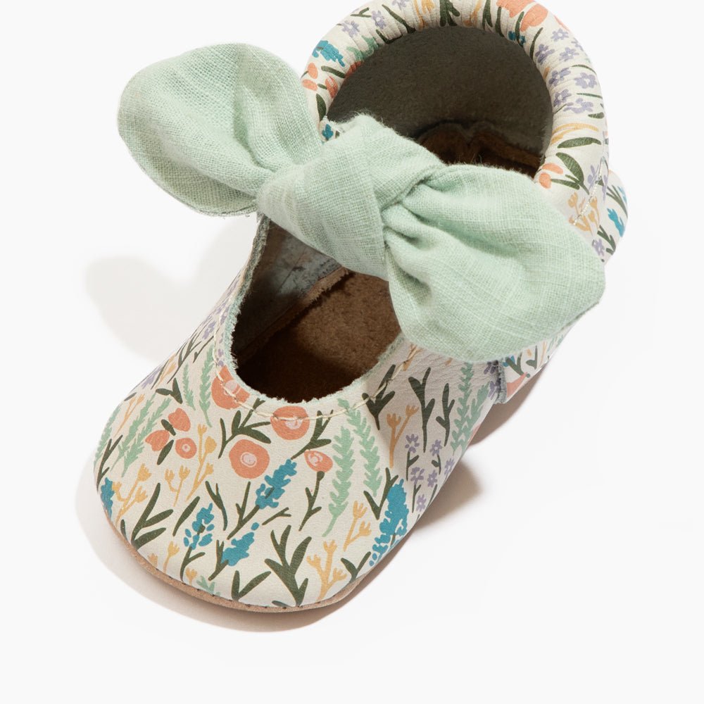 Wallflower Knotted Bow Mocc Knotted Bow Mocc by Freshly Picked – Don't Panic Shoes