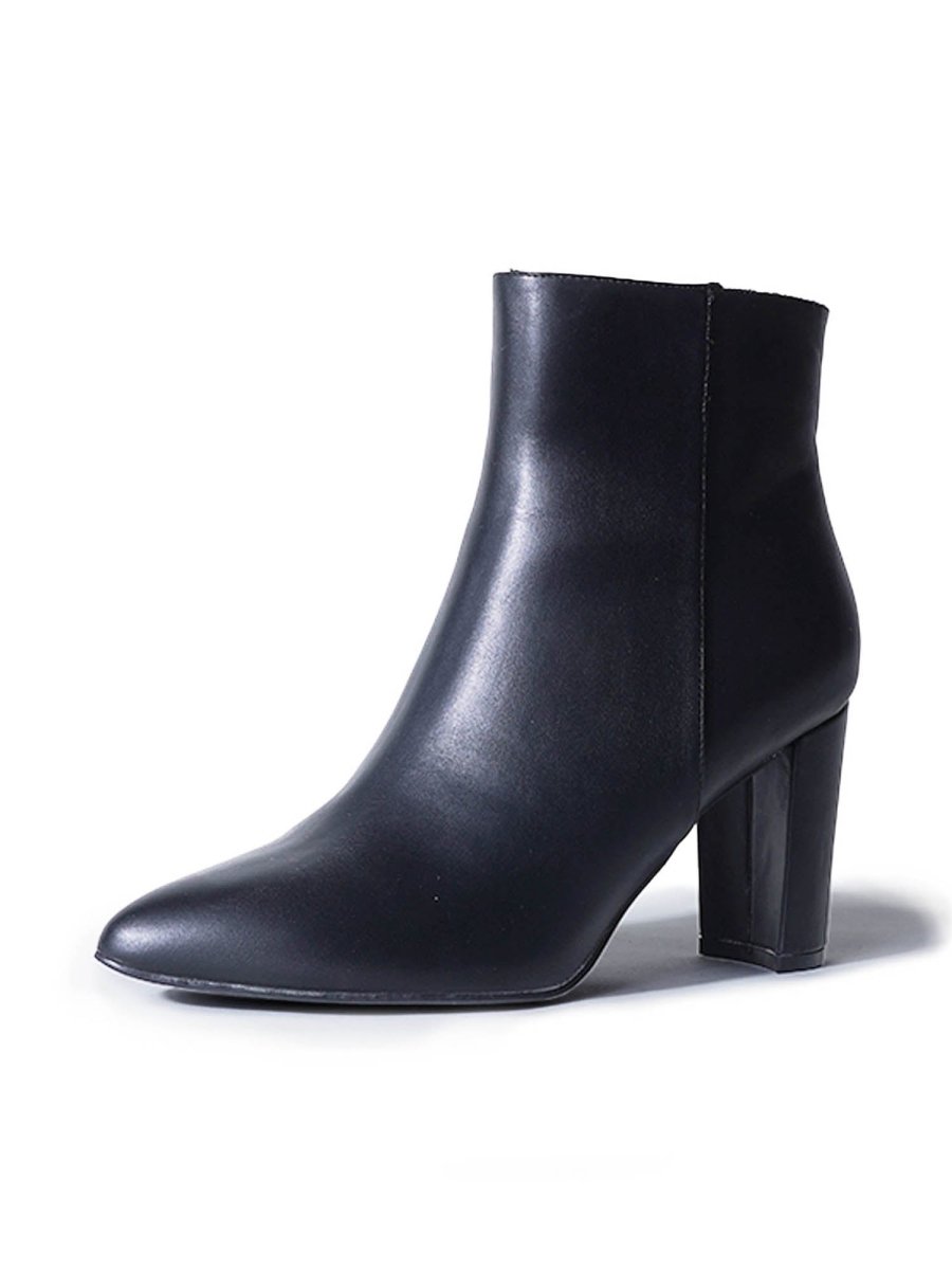 Wallice | Black Boots by J.Adams – Don't Panic Shoes