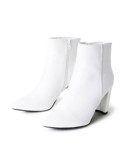 Wallice | White Boots by J.Adams – Don't Panic Shoes