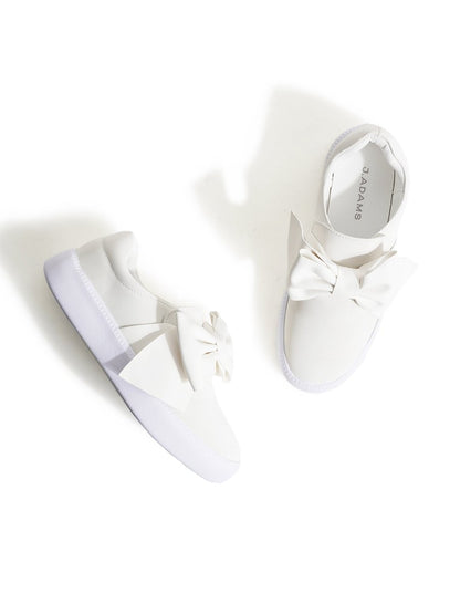 Wally | White Sneakers by J.Adams – Don't Panic Shoes