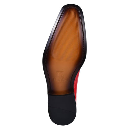 Walter Small Croco Leather Lace Up Oxford Dress Shoes Shoes by Libertyzeno – Don't Panic Shoes