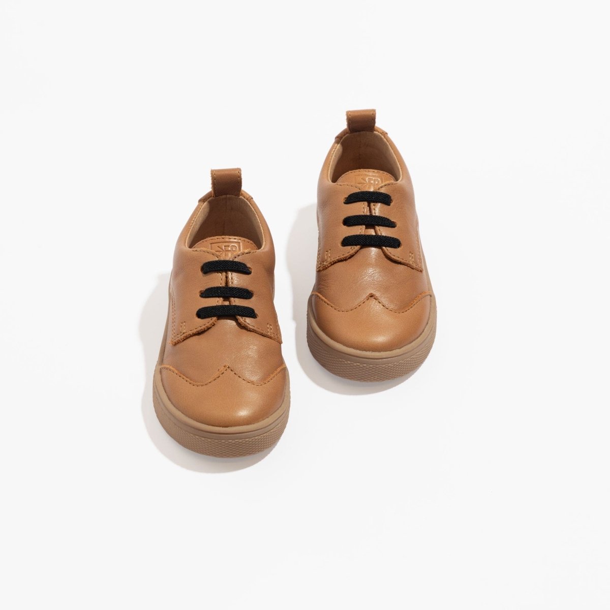 Weathered Brown Oxford Sneaker Kids - Oxford Sneaker by Freshly Picked – Don't Panic Shoes