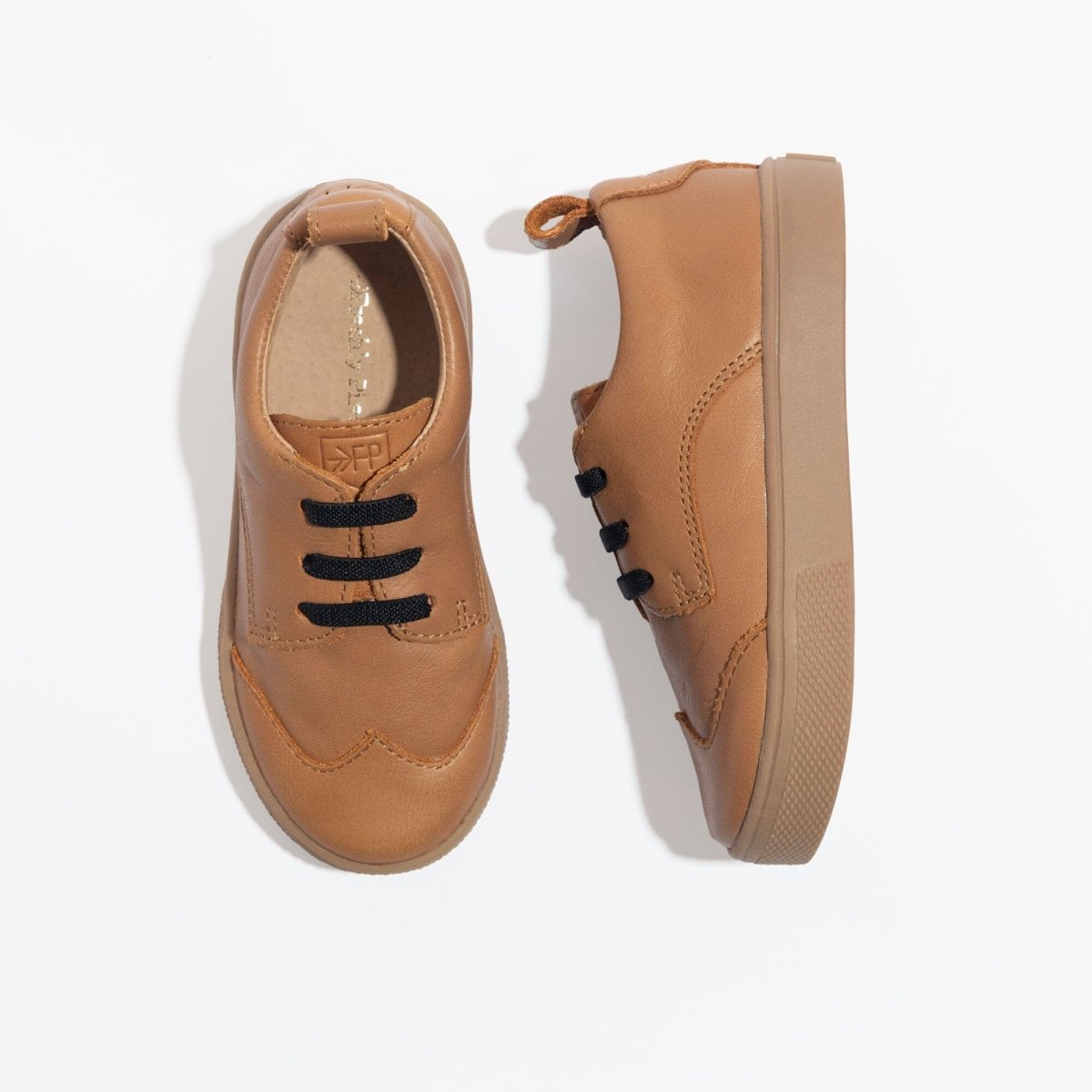 Weathered Brown Oxford Sneaker Kids - Oxford Sneaker by Freshly Picked – Don't Panic Shoes