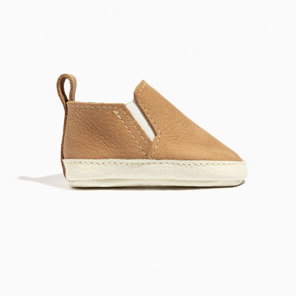 Weathered Brown Slip On Baby Shoe Slip On by Freshly Picked – Don't Panic Shoes
