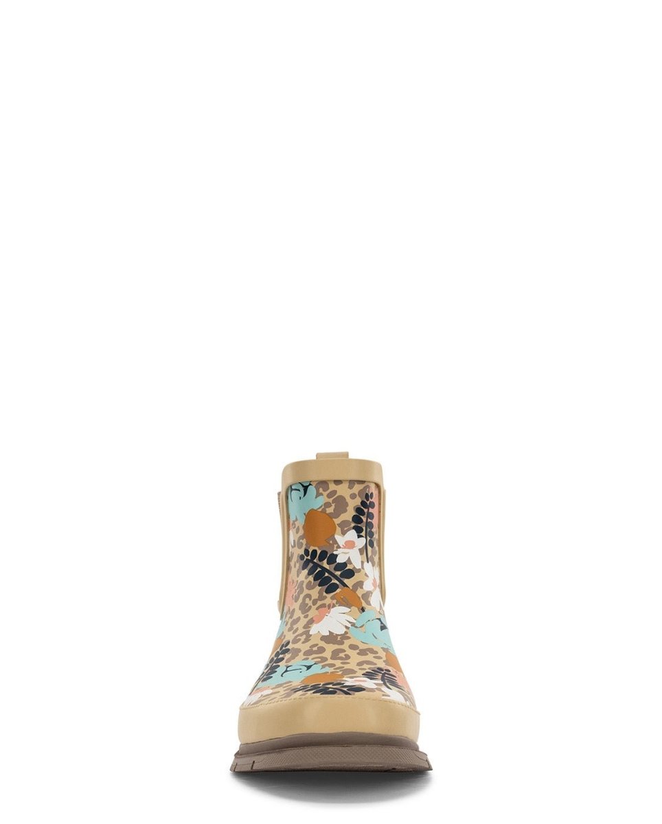 WeStern Chief Chelsea Rain Boot Women’s Taupe Leopard Rubber Rain Boots by Western Chief Women's – Don't Panic Shoes