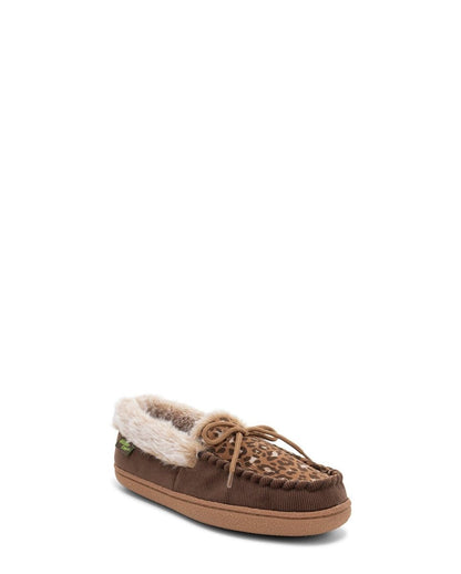 WeStern Chief Elaine Women’s Polyester Vegan Fur Brown Slippers by Western Chief Women's – Don't Panic Shoes