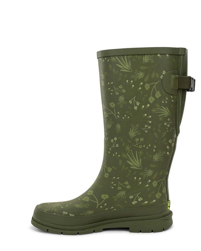 Western Chief Flowered Medley Wide Calf Womens Rubber Green Rain Boots by Western Chief Women's Sale – Don't Panic Shoes
