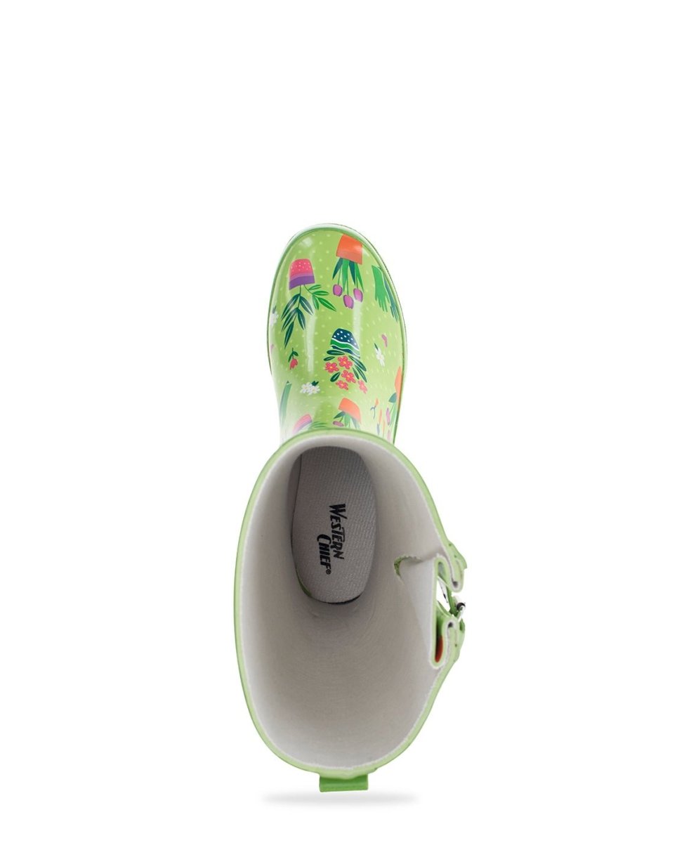 WeStern Chief Garden Days Mid Women’s Rubber Green 2110383p Rain Boots by Western Chief Women's Sale – Don't Panic Shoes