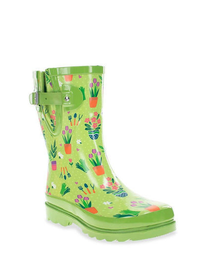 WeStern Chief Garden Days Mid Women’s Rubber Green 2110383p Rain Boots by Western Chief Women's Sale – Don't Panic Shoes