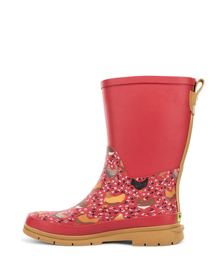 WeStern Chief Golden Gals Mid Women’s Red Rubber Boot Rain Boots by Western Chief Women's – Don't Panic Shoes