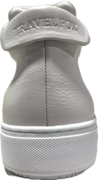 Thumbnail for Travel Fox Mid Top 30th Anniversary Men's White Nappa Leather Sneakers 915612-107