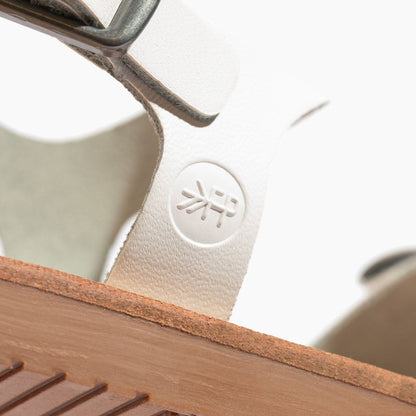 White Bayview Ii Sandal Bayview Sandal by Freshly Picked – Don't Panic Shoes