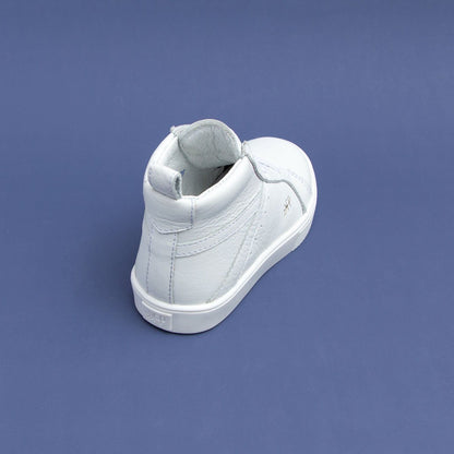 White High Top Sneaker Kids - High Top Sneaker by Freshly Picked – Don't Panic Shoes