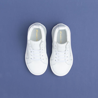 White High Top Sneaker Kids - High Top Sneaker by Freshly Picked – Don't Panic Shoes