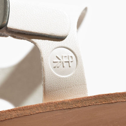 White Laguna Ii Sandal Laguna Sandal by Freshly Picked – Don't Panic Shoes