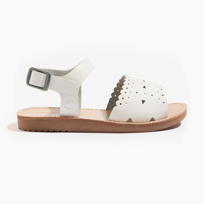 White Laguna Ii Sandal Laguna Sandal by Freshly Picked – Don't Panic Shoes