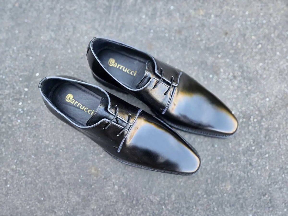 Whole Cut Derby With Lug Sole Lightweight Ks480 - 101 Shoes by Carrucci Shoes – Don't Panic Shoes