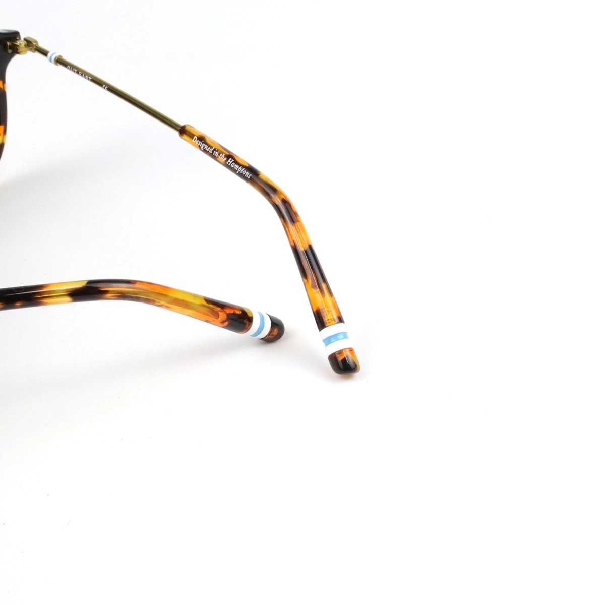 Wilkes Sunglasses Acetate Tortoise Dark Blue Polarized Sunglasses by Out East Eyewear – Don't Panic Shoes