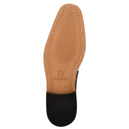 William Genuine Leather Two Tonned Lizard/Ostrich Print Oxford Shoes Shoes by Libertyzeno – Don't Panic Shoes