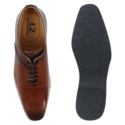 Winkler Eva Leather Oxford Style Dress Shoes Shoes by Libertyzeno – Don't Panic Shoes