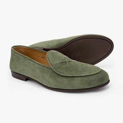 Women's Birch Suede Milano Loafer Women's Footwear by Del Toro Shoes – Don't Panic Shoes