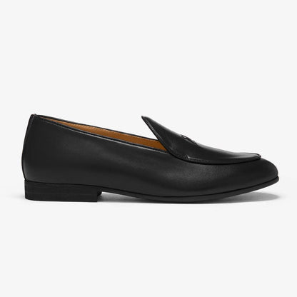 Women's Black Leather Milano Loafer Women's Footwear by Del Toro Shoes – Don't Panic Shoes