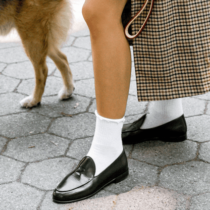 Women's Black Leather Milano Loafer Women's Footwear by Del Toro Shoes – Don't Panic Shoes