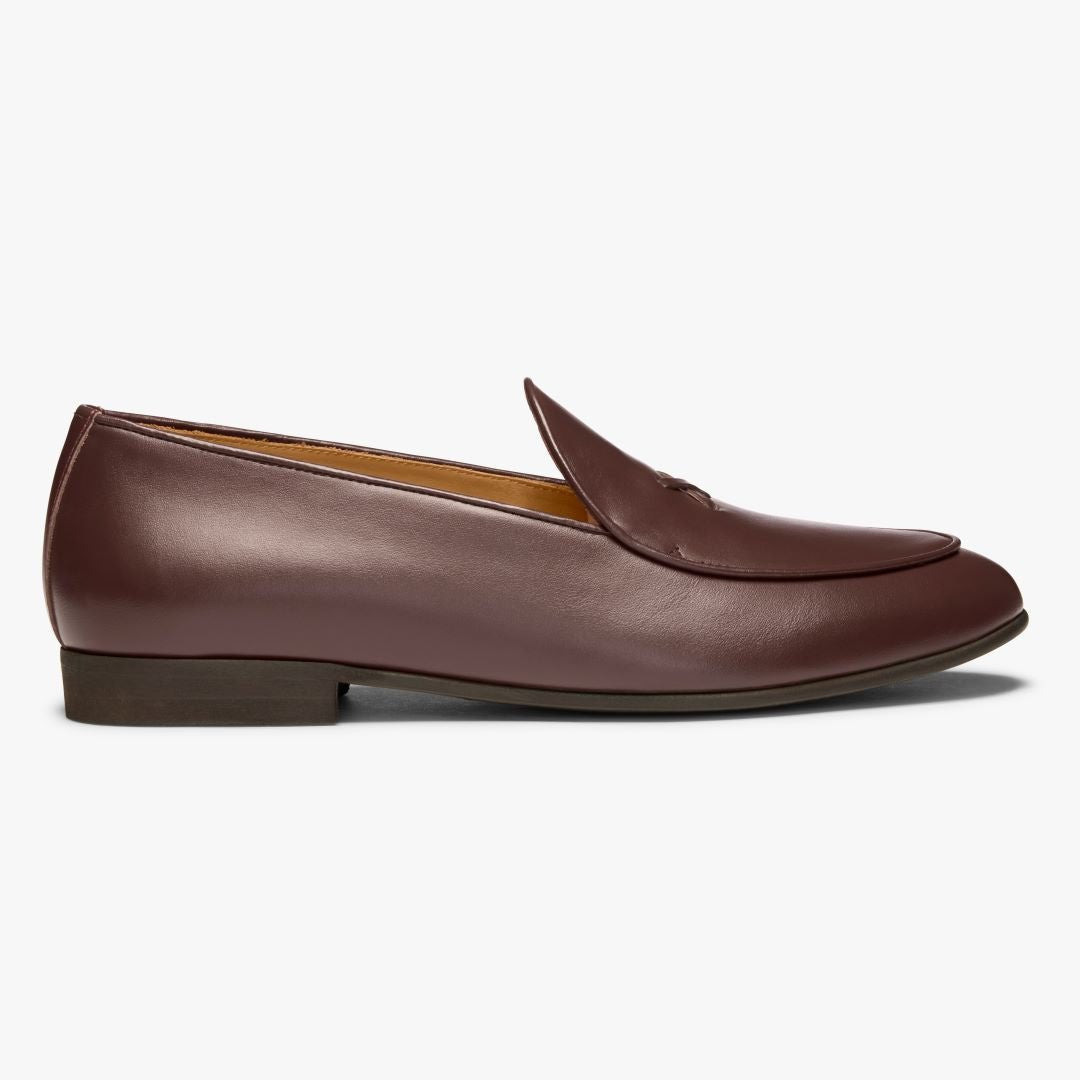 Women's Brown Leather Milano Loafer Women's Footwear by Del Toro Shoes – Don't Panic Shoes