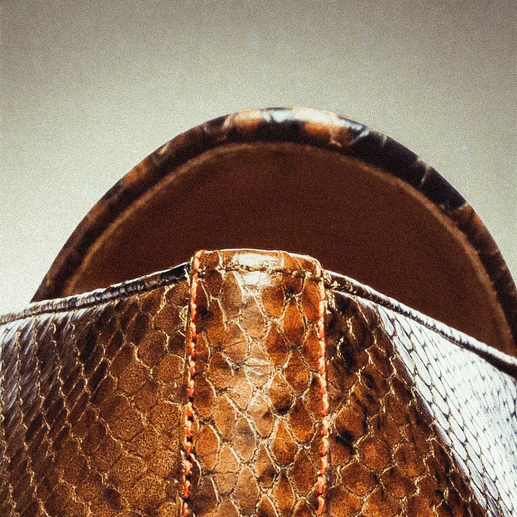 Women's Brown Snakeskin Milano Loafer Women's Footwear by Del Toro Shoes – Don't Panic Shoes