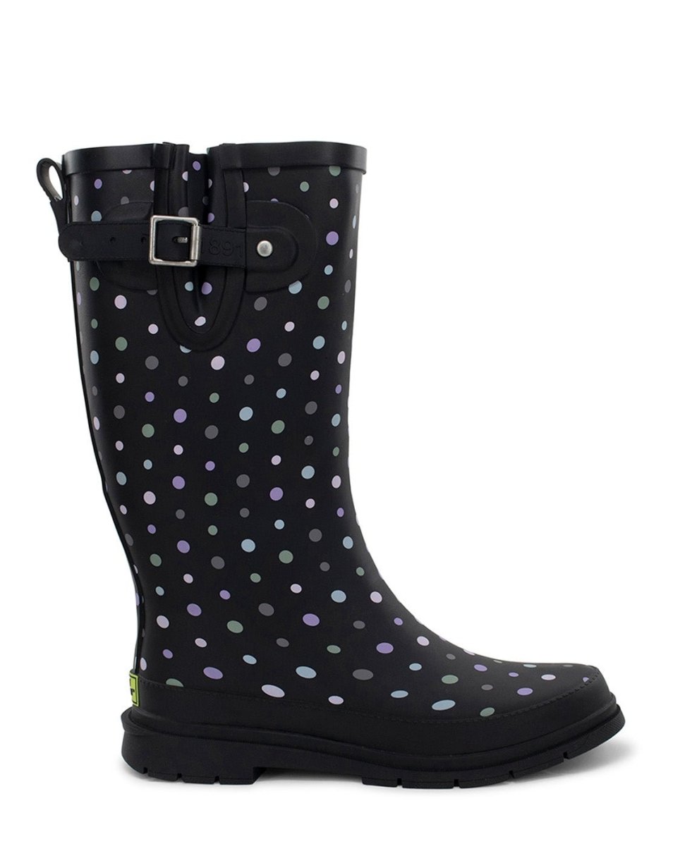 Women's Ditsy Dot Tall Rain Boot - Lilac Rain Boots by Western Chief Women's – Don't Panic Shoes
