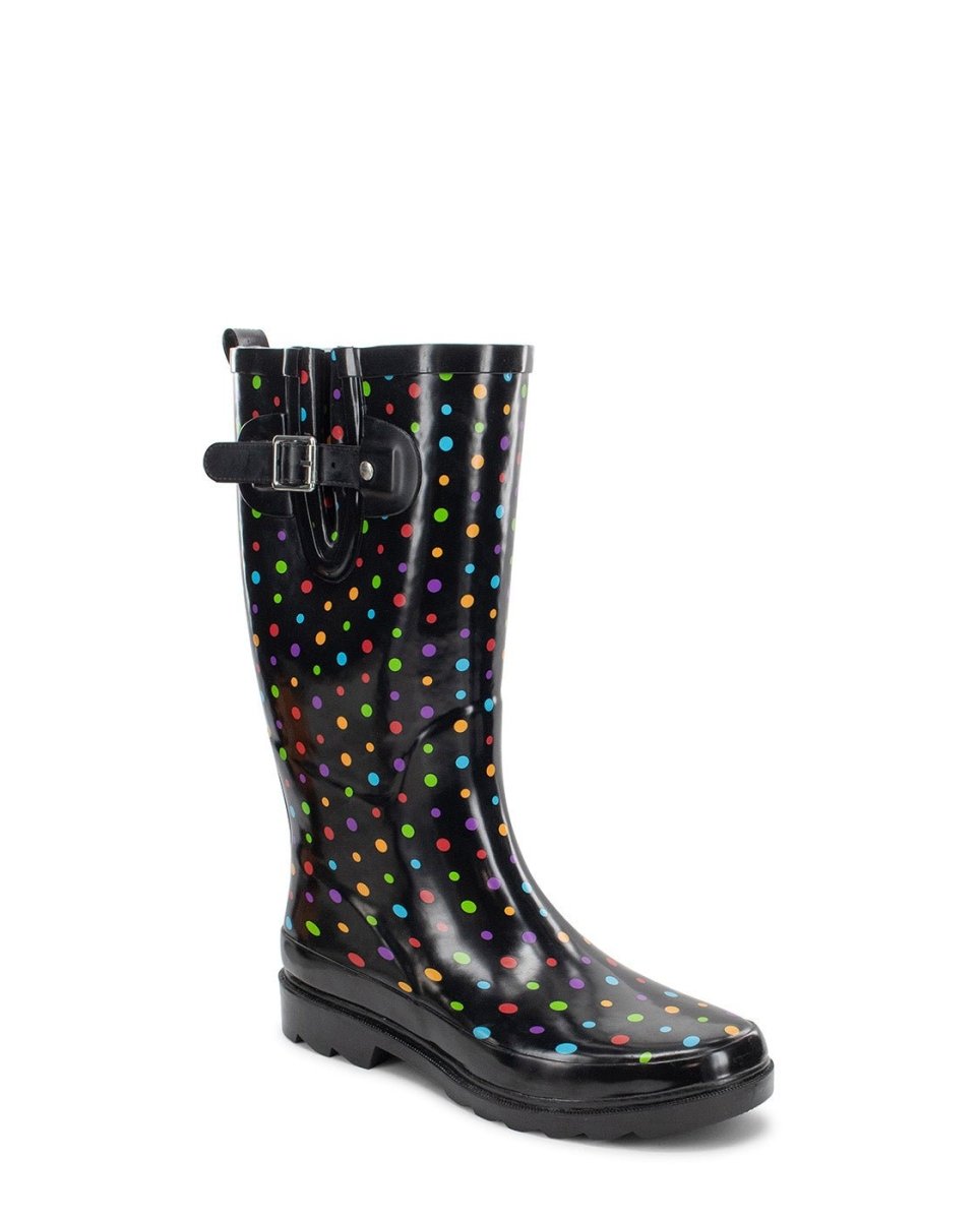 Women's Ditsy Dot Tall Rain Boot - Multi Rain Boots by Western Chief Women's – Don't Panic Shoes