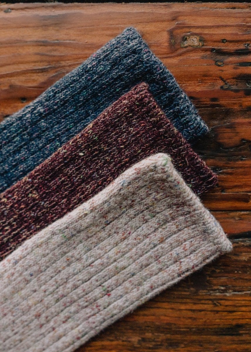 Women's Flecked Boot Sock Socks by American Trench – Don't Panic Shoes