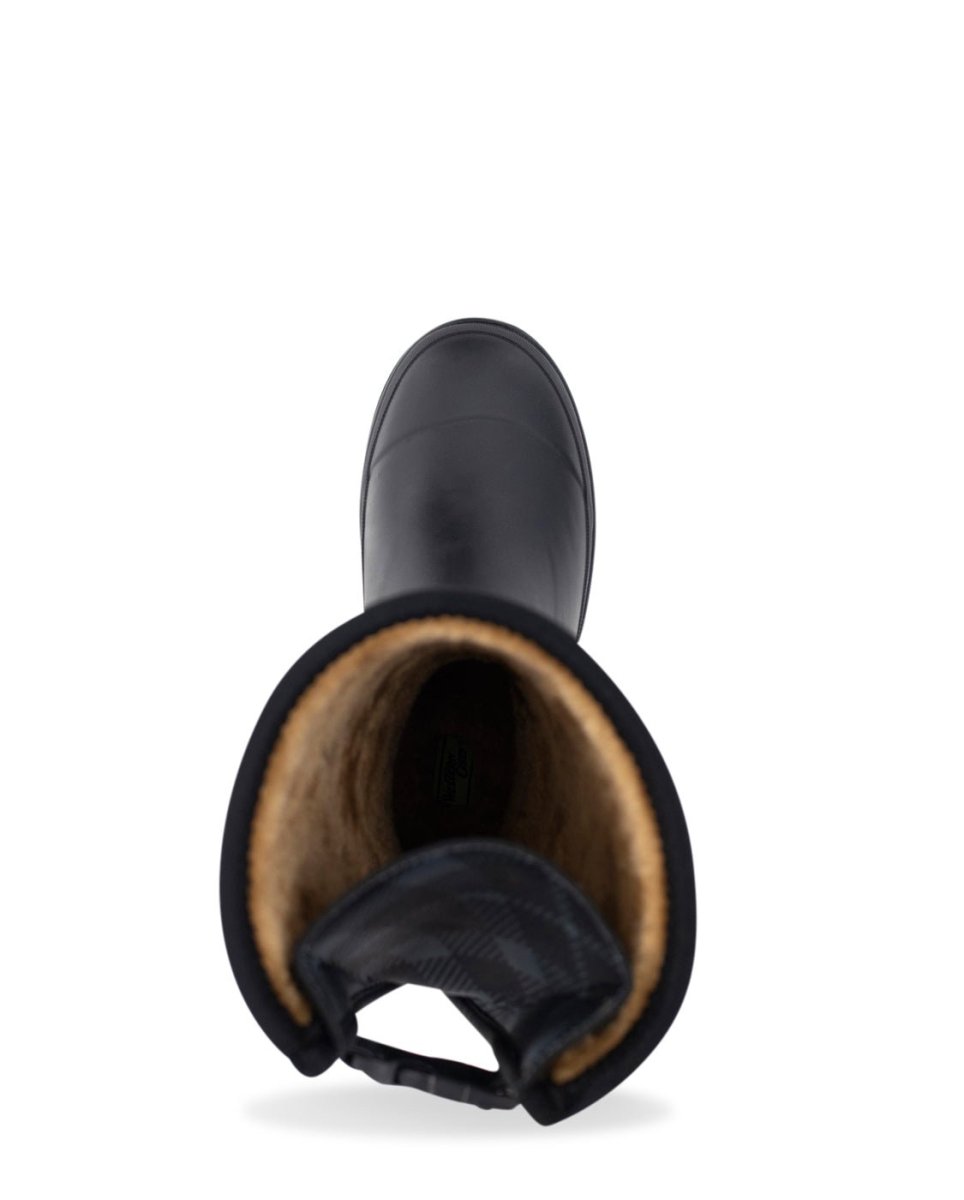 Women’S Neoprene Wide Calf Black Buffalo Check Boots Snow Boots by Western Chief Women's – Don't Panic Shoes