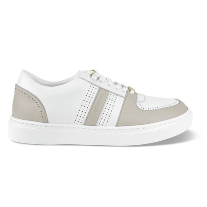 Women's Norma - Ivory Gray Women's Sneakers by Mocalmo – Don't Panic Shoes