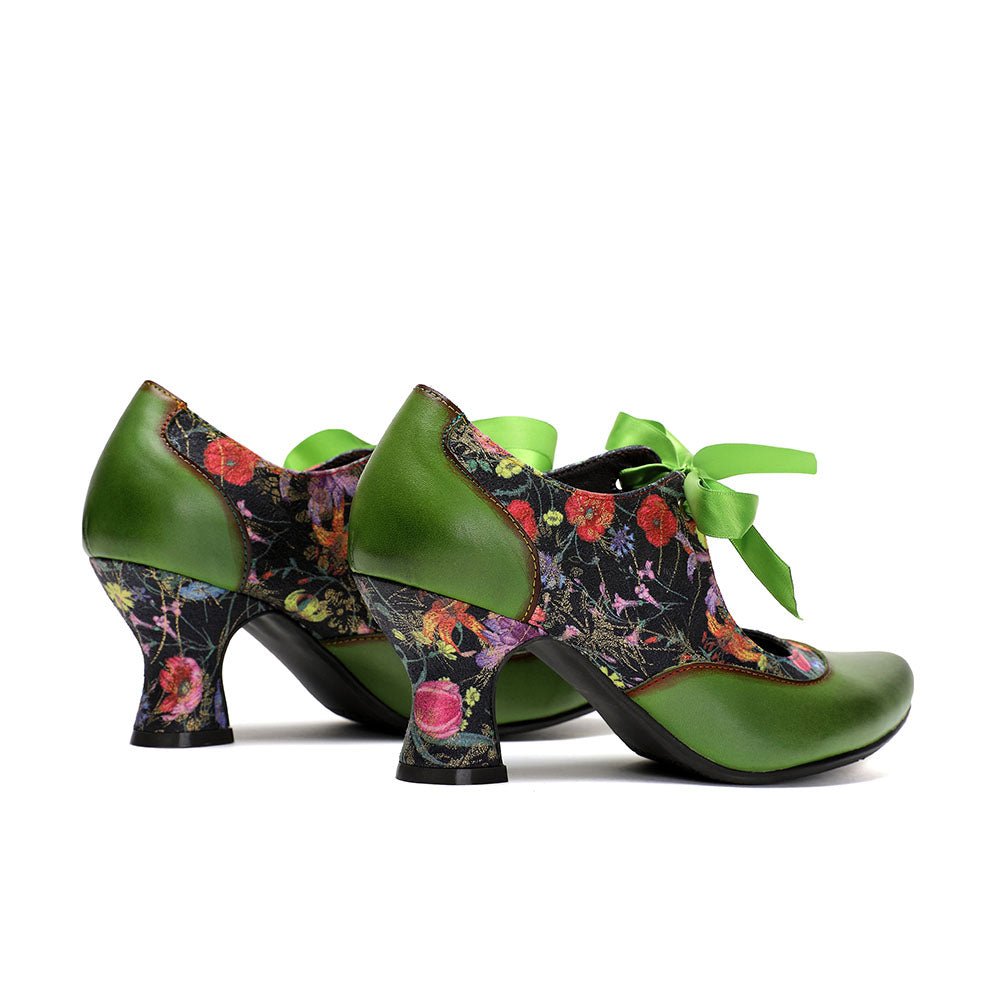 Women's Pumps Mary Jane Handmade Shoes Vintage Shoes Party Outdoor Daily Elegant Bohemia Heels Heels by Colorstepshoes – Don't Panic Shoes