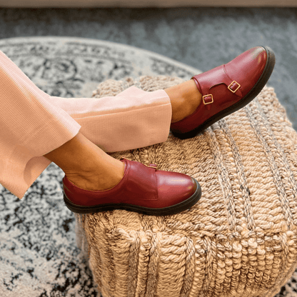 Women's Tosca - Bordo' (Slip - On) Women's Sneakers by Mocalmo – Don't Panic Shoes