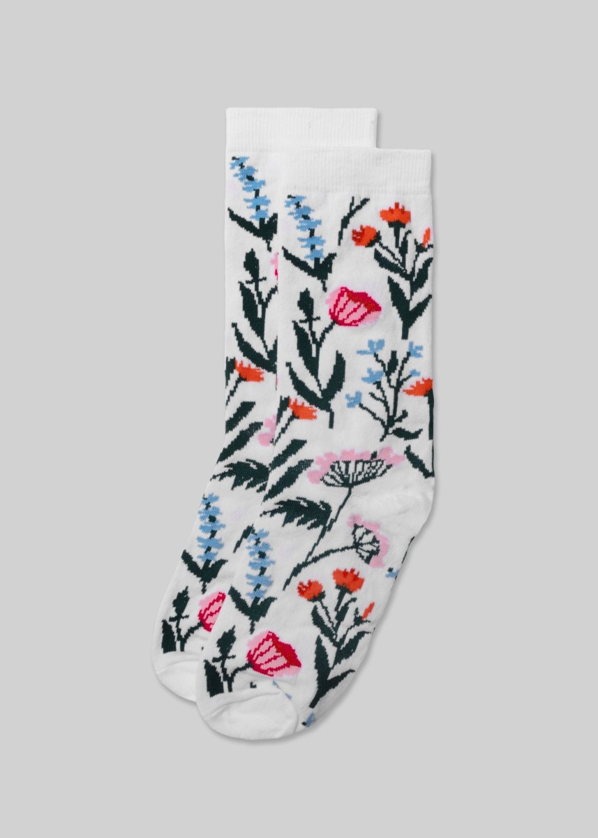 Women's Wild Flower Sock Socks by American Trench – Don't Panic Shoes