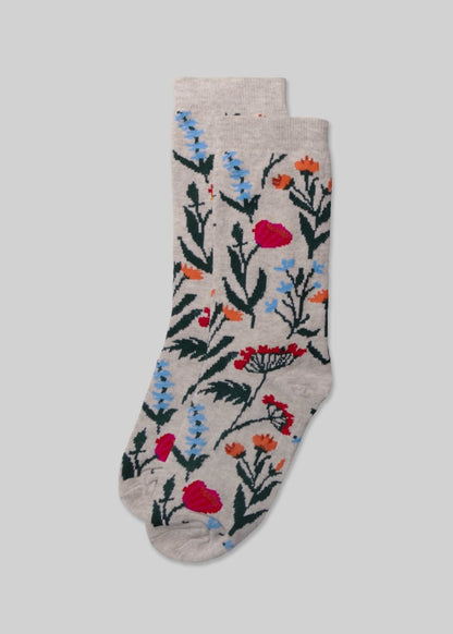 Women's Wild Flower Sock Socks by American Trench – Don't Panic Shoes
