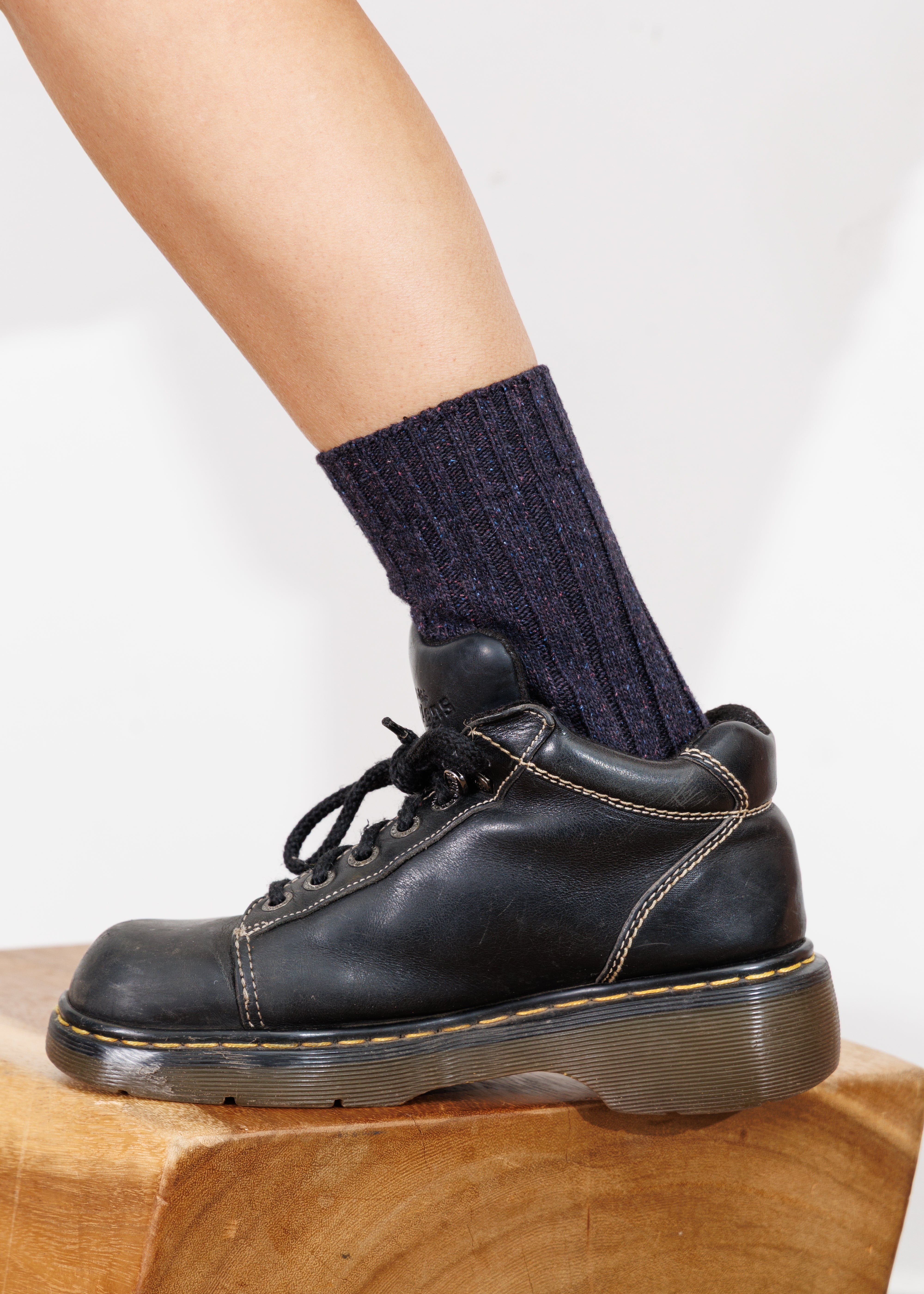 American Trench Wool Silk Boot Sock