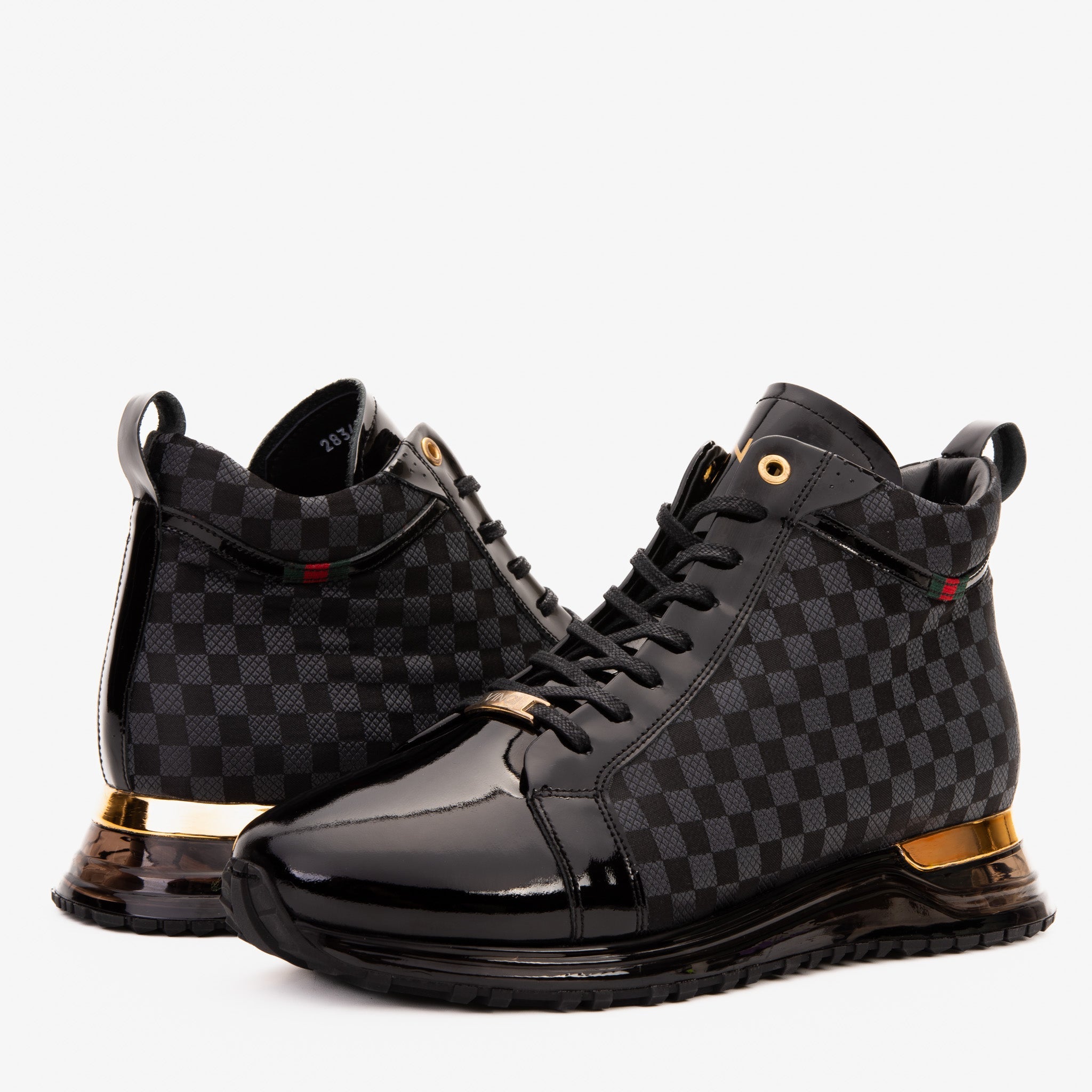 The Monte Carlo Black High-Top Men Sneaker Limited Edition