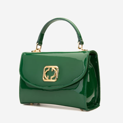 The Rosalinda Green Leather Handbag