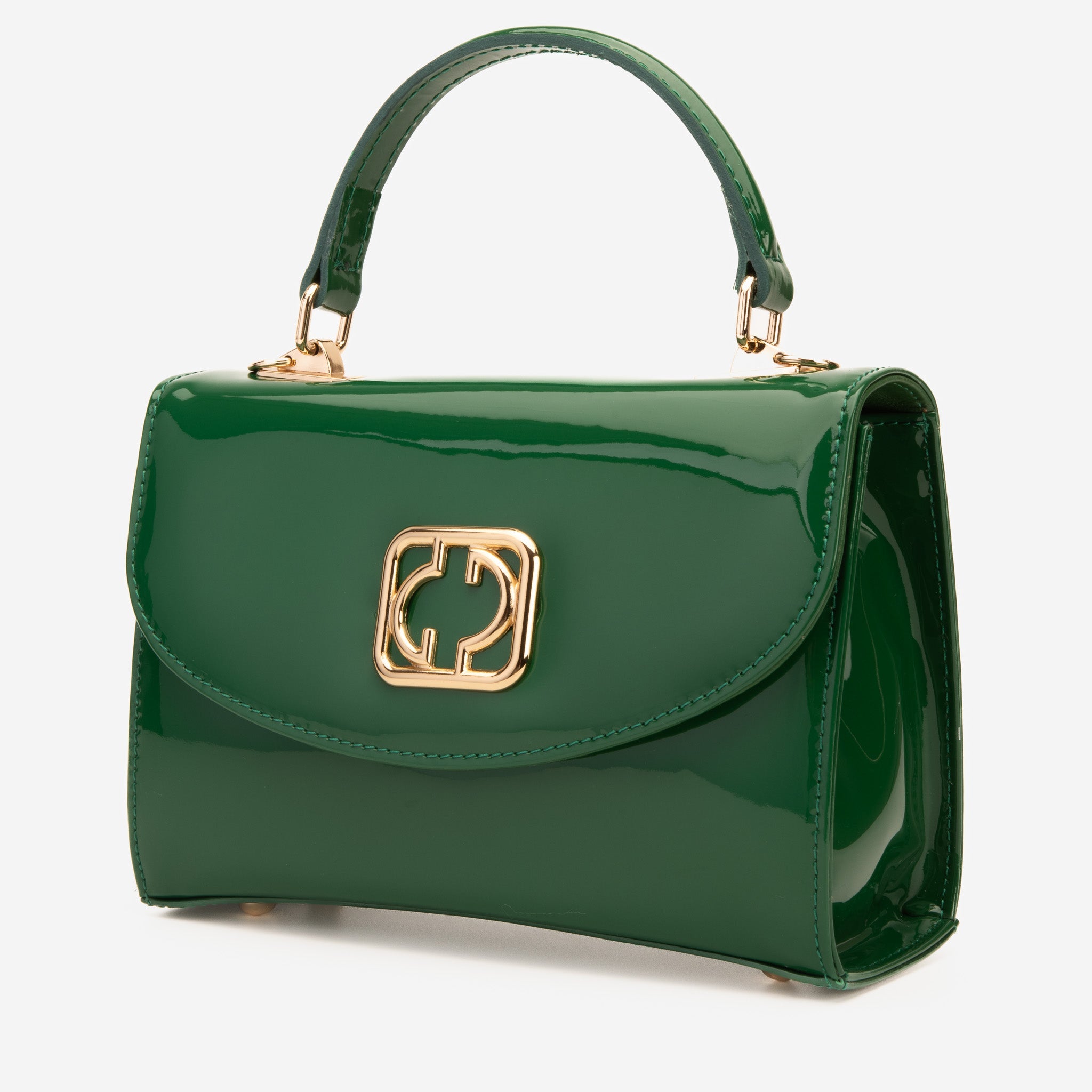 The Rosalinda Green Leather Handbag