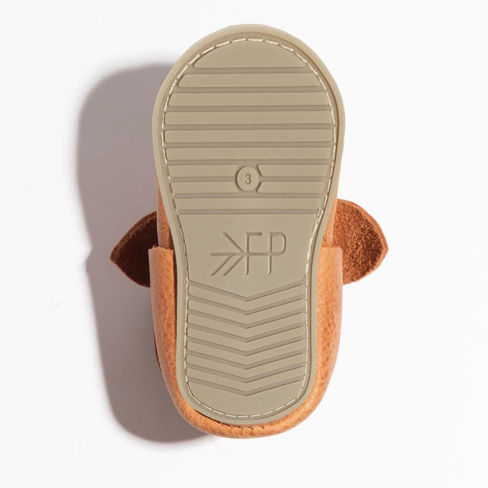 Zion Knotted Bow Baby Shoe Knotted Bow Mocc by Freshly Picked – Don't Panic Shoes