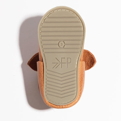 Zion Knotted Bow Baby Shoe Knotted Bow Mocc by Freshly Picked – Don't Panic Shoes