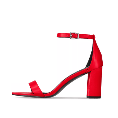 Zoe Sandals Red Shoes by Vaila Shoes – Don't Panic Shoes