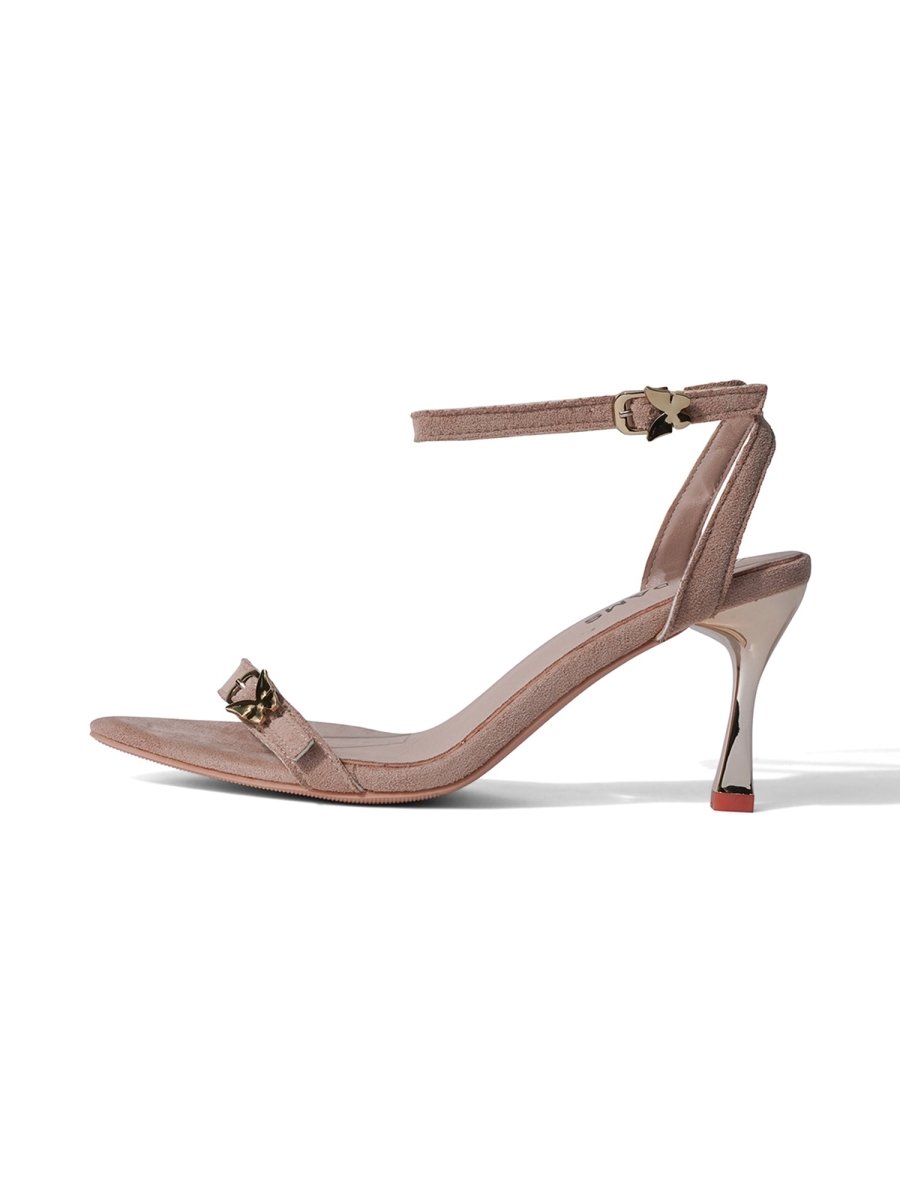 Zoey | Nude Heels by J.Adams – Don't Panic Shoes