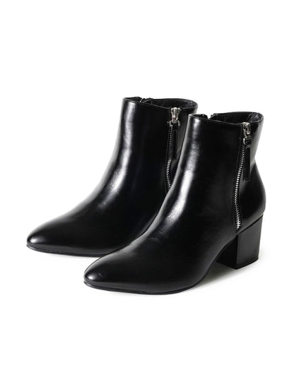 Zuma | Black Booties by J.Adams – Don't Panic Shoes