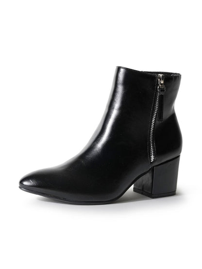 Zuma | Black Booties by J.Adams – Don't Panic Shoes