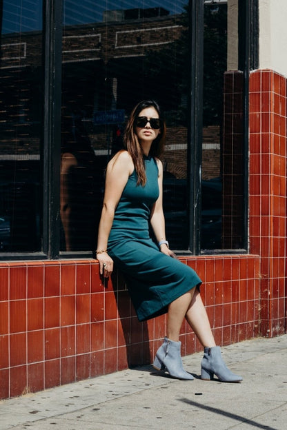 Zuma | Blue Steel Booties by J.Adams – Don't Panic Shoes